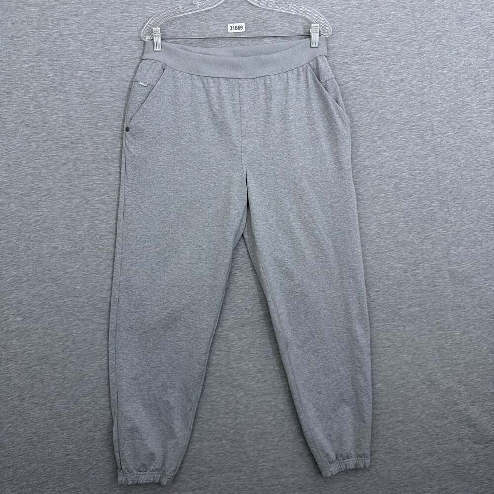 Vuori Mens Size Medium Heather Gray Coronado Sweatpants Joggers V4066-30